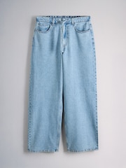 The Set 2 Pack Lightweight Pull-On Jeans Light Blue/Cream - Image 4 of 6