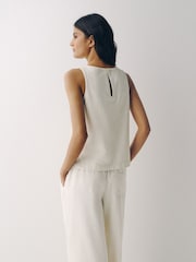 The Set 2 Pack Denim Shell Tops Light Blue/White Stripe - Image 8 of 12