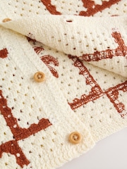 Rust Brown Crochet Palm Tree Set (12mths-7yrs) - Image 7 of 8