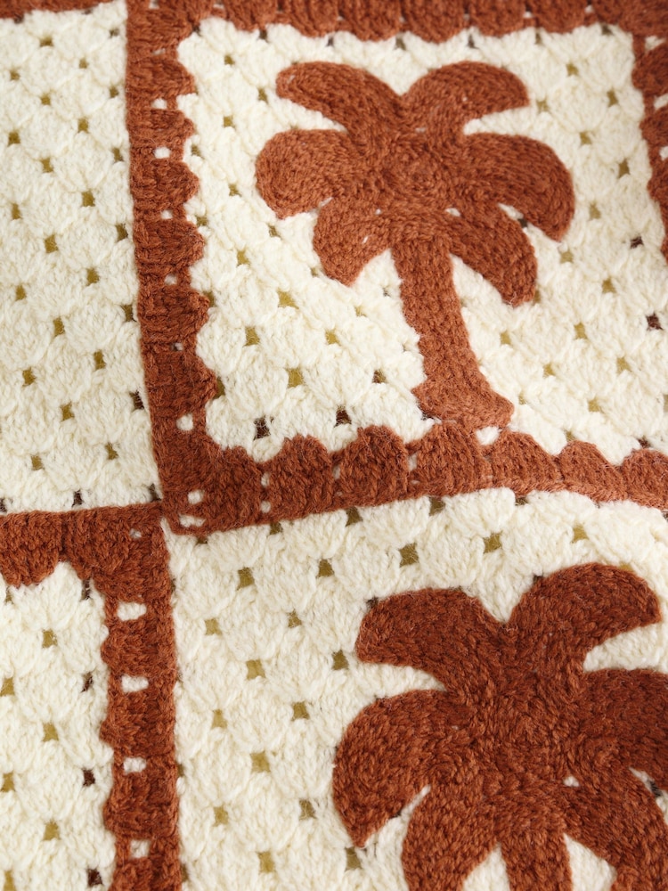 Rust Brown Crochet Palm Tree Set (12mths-7yrs) - Image 8 of 8