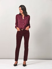Washed Velvet Jeans - Image 1 of 4