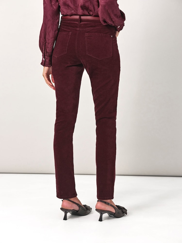 Washed Velvet Jeans - Image 2 of 4 Washed Velvet Jeans - Image 2 of 4