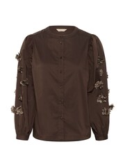 CULTURE Brown CUelna Antoinett Shirt - Image 5 of 6
