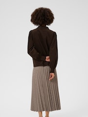 CULTURE Brown CUrhaena Blouse - Image 4 of 6