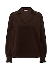 CULTURE Brown CUrhaena Blouse - Image 5 of 6