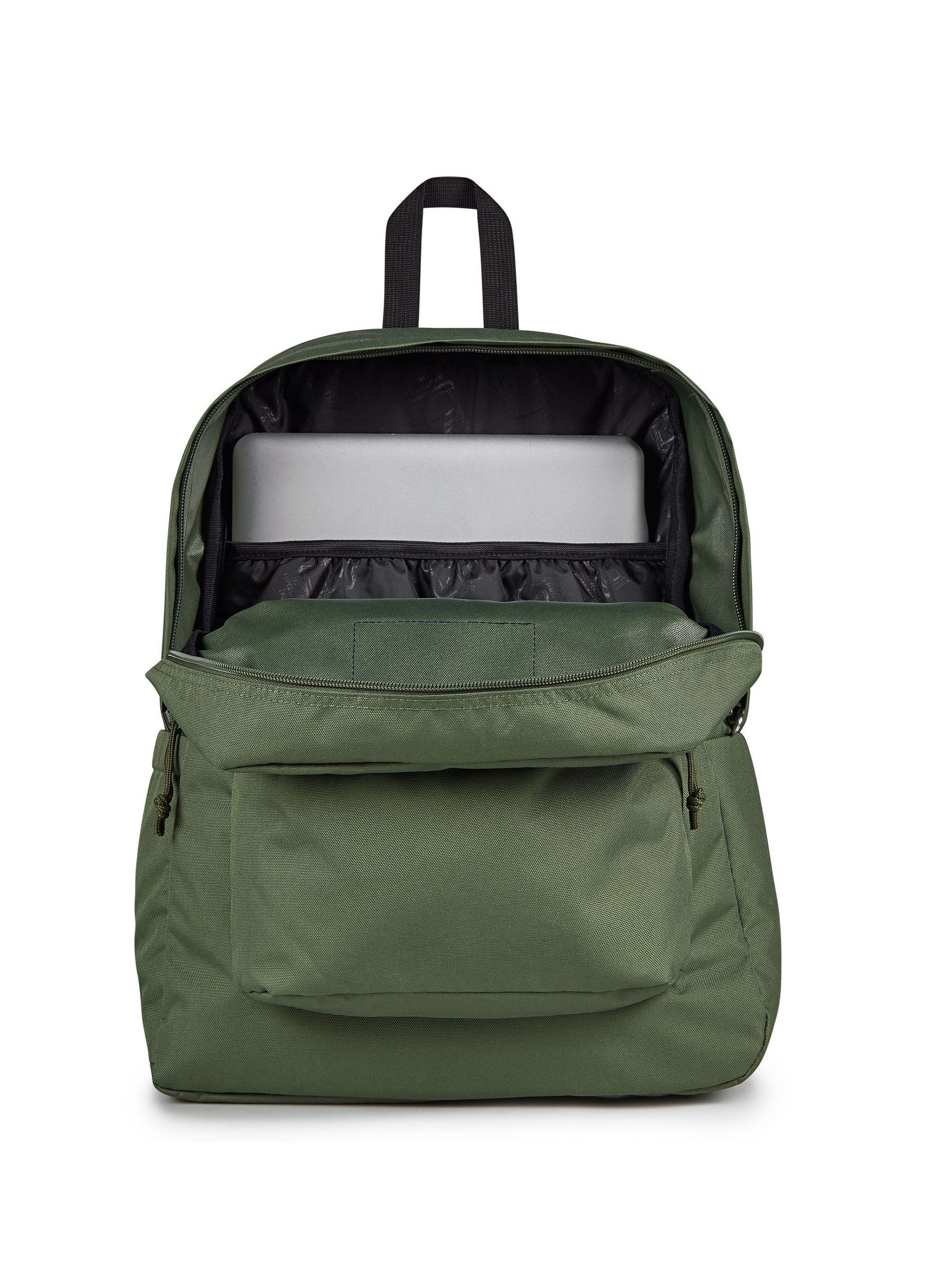 壁*郎様 希少US製　JANSPORT スウェード生地　グリーンリュックサック Buy Jansport Green Superbreak Plus Bag from Next USA