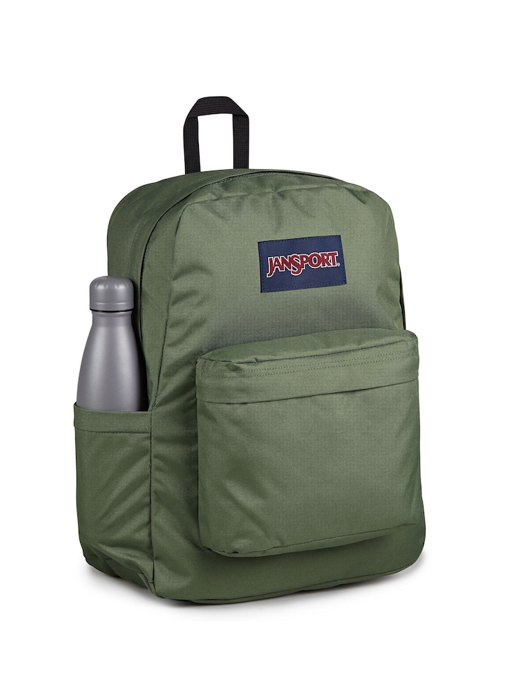 Green Book Bags Jansport JanSport Superbreak Plus Backpack Cargo Green 26 L