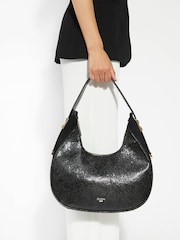Dune London Black Dedicated Smart Scoop Shoulder Bag - Image 3 of 5