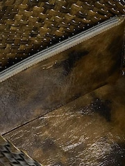 Dune London Green Large Deliberate Woven Slouch Bag - Image 4 of 5