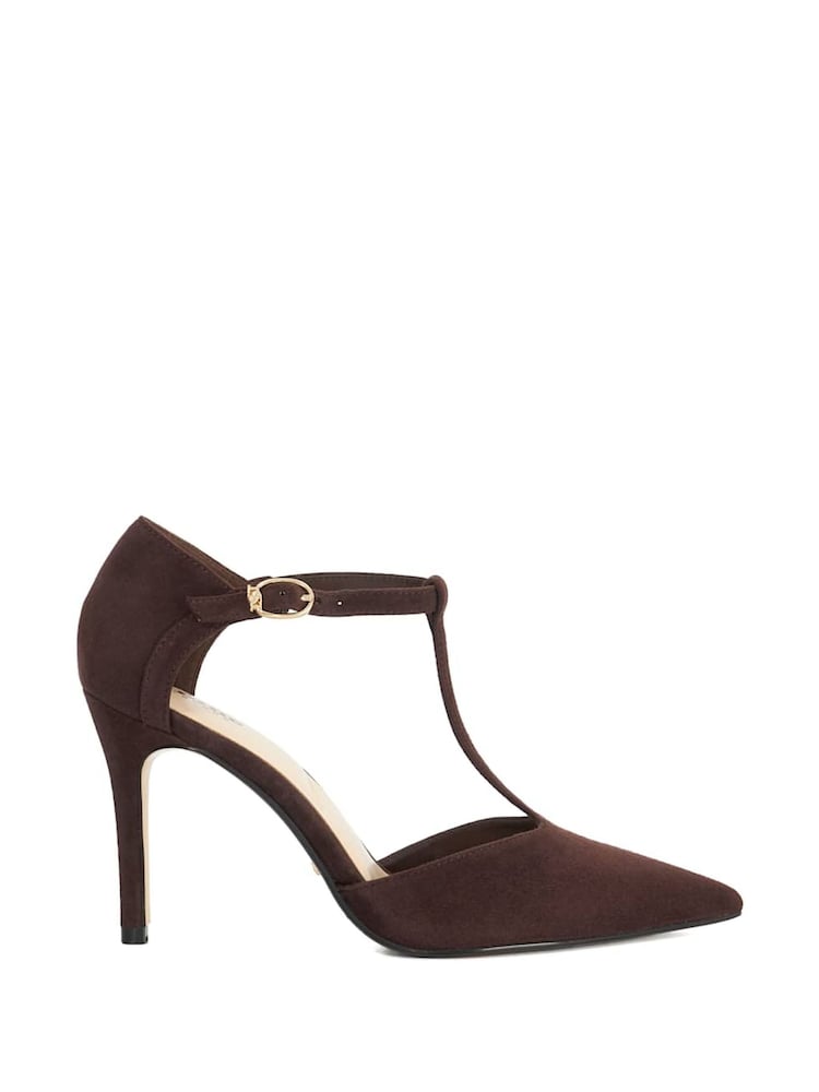 Dune London Castered Updated T-Bar Point Heels - صورة 2 من 6 Dune London Castered Updated T-Bar Point Heels - صورة 2 من 6