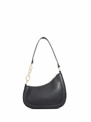 Dune London Black Small Direction Smart Scoop Shoulder Bag - Image 2 of 5