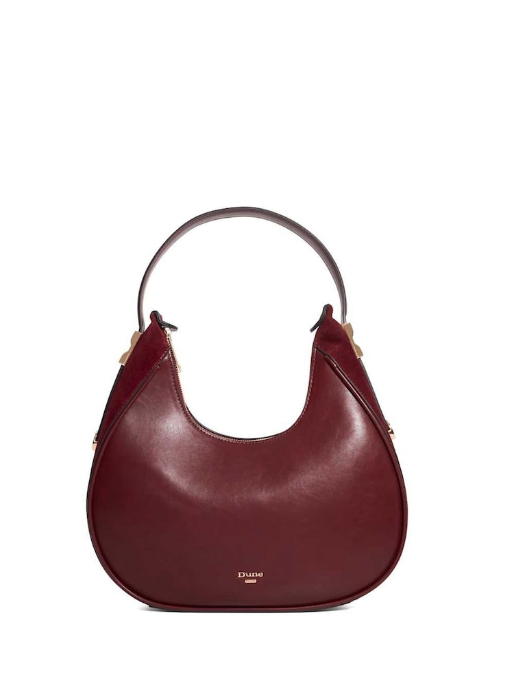 Dune London Red Dedicated Smart Scoop Shoulder Bag - Image 1 of 3