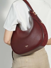 Dune London Red Dedicated Smart Scoop Shoulder Bag - Image 3 of 3