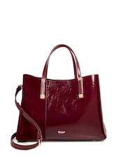 Dune London Red Large Dorry Premium Tote Bag - Image 1 of 4