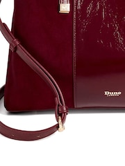 Dune London Red Large Dorry Premium Tote Bag - Image 4 of 4