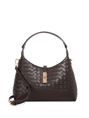 Dune London Brown Medium Dorset Turnlock Shoulder Bag - Image 1 of 5