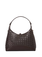 Dune London Brown Medium Dorset Turnlock Shoulder Bag - Image 2 of 5