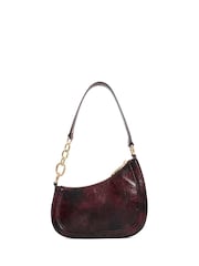 Dune London Purple Small Direction Smart Scoop Shoulder Bag - Image 2 of 5