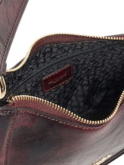 Dune London Purple Small Direction Smart Scoop Shoulder Bag - Image 3 of 5