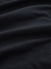 Black 2-in-1 Short Sleeve T-Shirt and Lace Mini Dress - Image 2 of 3