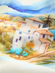 Blue Scene Linen Blend Linen Rich Square Neck Cami Midi Dress - Image 5 of 6