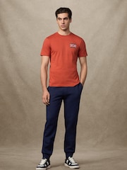 Naranja - Hackett Heritage Rally Union Jack T-Shirt - Imagen 3 de 6