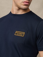 Hackett Heritage Velospeed Badge Logo T-Shirt - Image 2 of 6