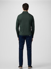 Hackett HS Golf Long Sleeve Quarter Zip Polo Shirt - Image 5 of 8