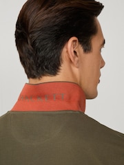 Hackett Embroidered Logo Pique Polo Shirt - Image 6 of 7