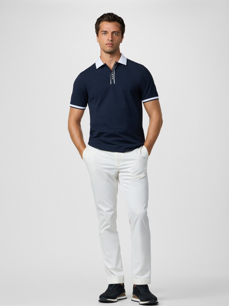 Hackett HS Golf Zip Placket Polo Shirt - Image 6 of 6 Hackett HS Golf Zip Placket Polo Shirt - Image 6 of 6