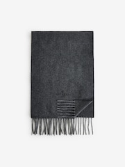 Hackett Cashmere Wool Twill Scarf - Image 2 of 4