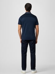 Hackett HS Golf Tech Zip Polo Shirt - Image 3 of 10
