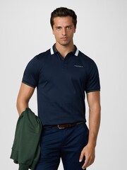 Hackett Multi Tipped Collar Polo Shirt - Image 1 of 6