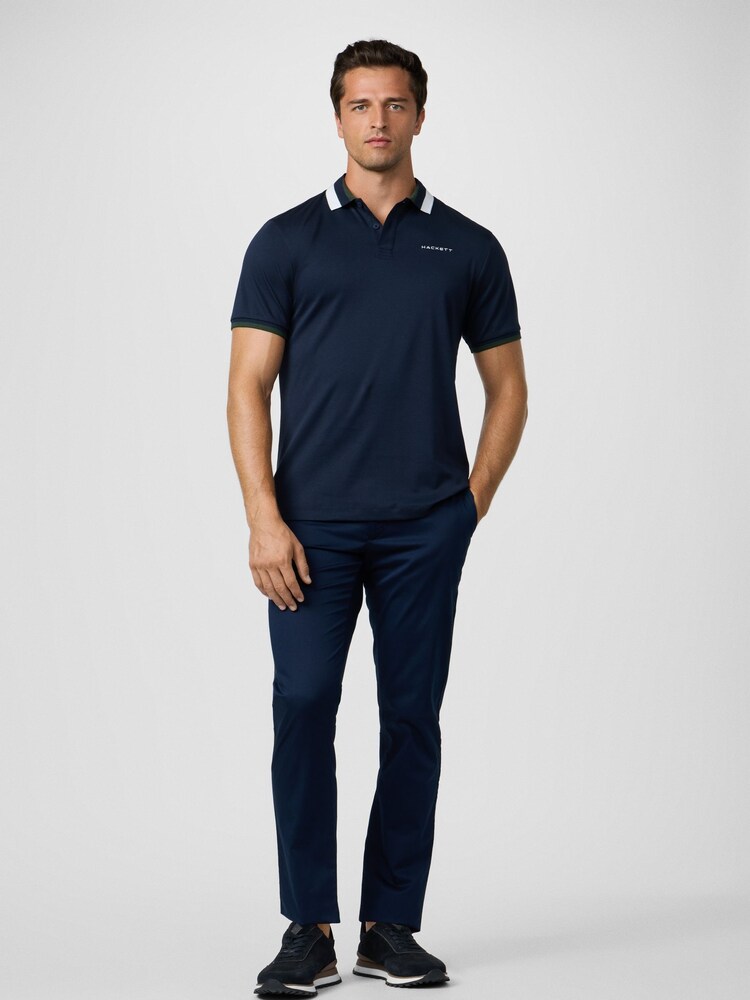 Hackett Multi Tipped Collar Polo Shirt - Image 6 of 6 Hackett Multi Tipped Collar Polo Shirt - Image 6 of 6