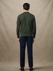 Hackett Heritage Curved Logo Crewneck Sweatshirt - Image 5 of 6