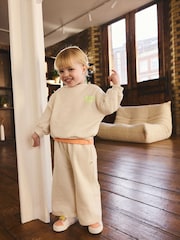 Oatmeal Nep Good Day Crew Neck Sweatshirt (3mths-7yrs) - Image 13 of 13