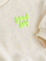 Oatmeal Nep Good Day Crew Neck Sweatshirt (3mths-7yrs) - Image 16 of 17
