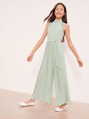 Lipsy Embellished Detail Pleated Occasion Jumpsuit (7-16yrs) - Bild 1 von 4