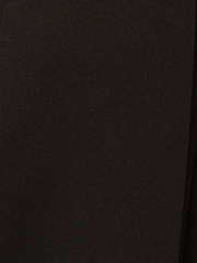 Adrianna Papell Crepe Black Romper With Lapel - Image 6 of 6