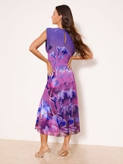 Lipsy Midikleid mit floralem Muster und figurbetontem Schnitt - Bild 4 von 4