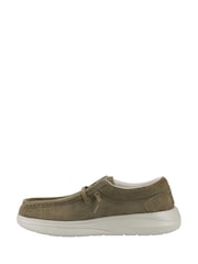 HEYDUDE Green Wally X Suede Shoes - Image 2 of 5