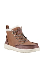 HEYDUDE Bradley Tumbled Classic Brown Boots - Image 3 of 5