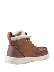 HEYDUDE Bradley Tumbled Classic Brown Boots - Image 4 of 5