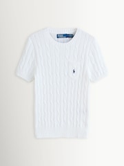 Polo Ralph Lauren White Sweater Pullover Jumper - Image 1 of 1