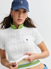 Polo Ralph Lauren White Sweater Pullover Jumper - Image 2 of 6