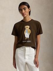 Polo Ralph Lauren Brown Knit T-Shirt - Image 1 of 5