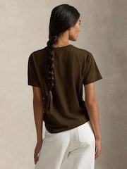 Polo Ralph Lauren Brown Knit T-Shirt - Image 2 of 5