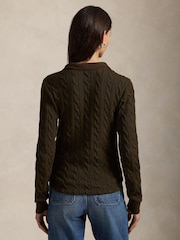 Polo Ralph Lauren Brown CBL Polo Long Sleeve Polo Shirt - Image 2 of 4