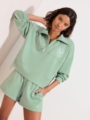 Friends Like These Green Studio Half Zip Sweatshirt - Image 2 of 5