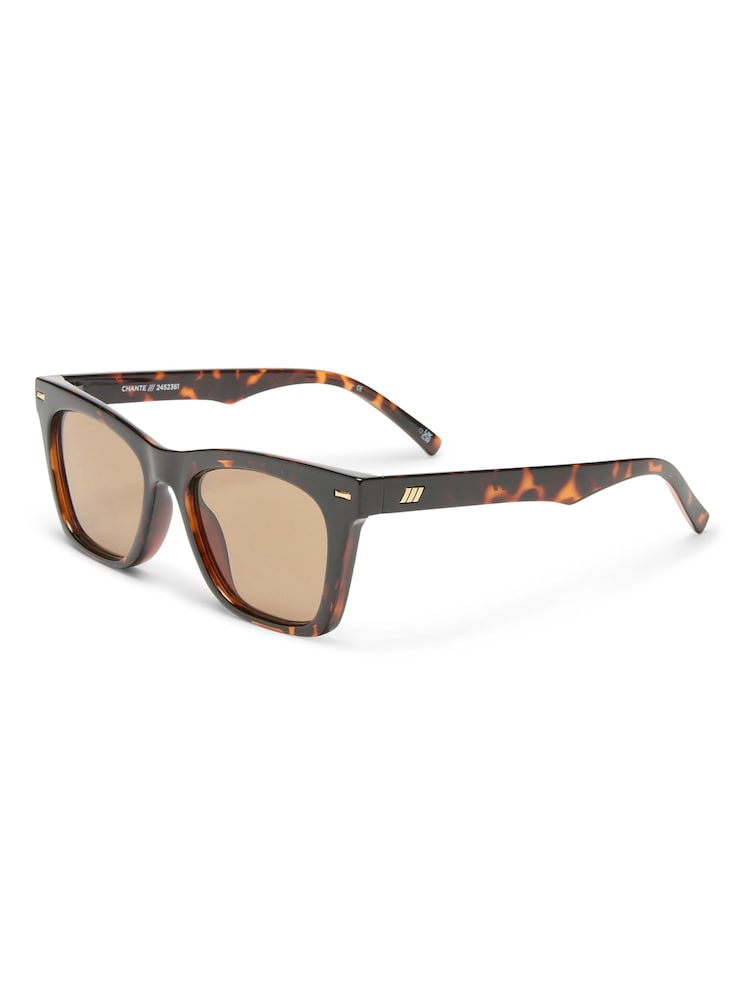 Le Specs Brown Chante Sunglasses - Image 2 of 5